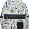 The Nightmare Before Christmas - Glow in the Dark 10" Faux Leather Mini Backpack
