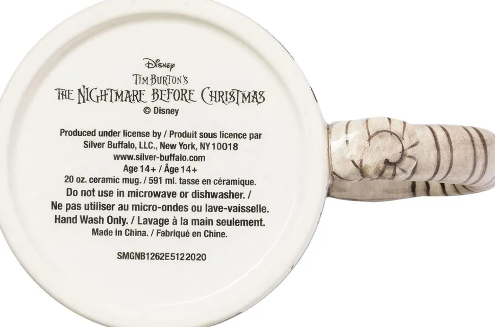 The Nightmare Before Christmas - Jack Moonlight 3D Sculpted Ceramic Mug
