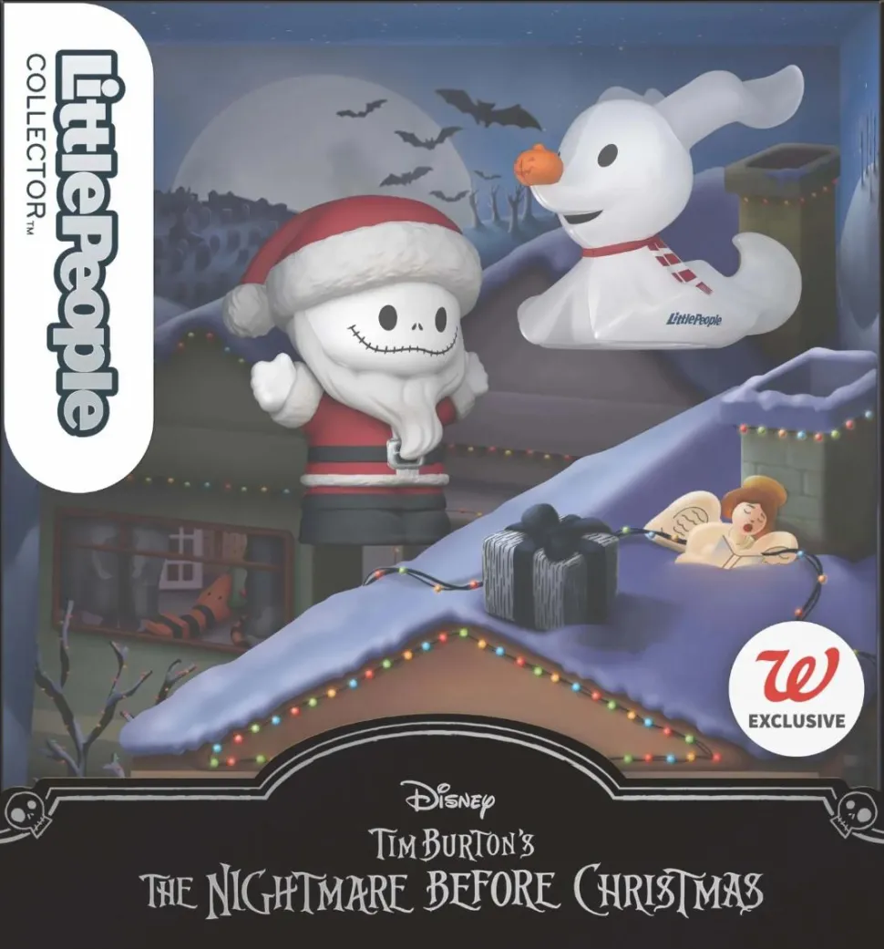 The Nightmare Before Christmas - Santa Jack & Zero Fisher-Price Little People Collector Figure 2-Pack