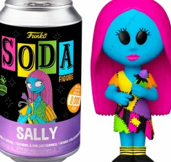 The Nightmare Before Christmas - Sally Blacklight Vinyl SODA Figure in Collector Can (International Edition)