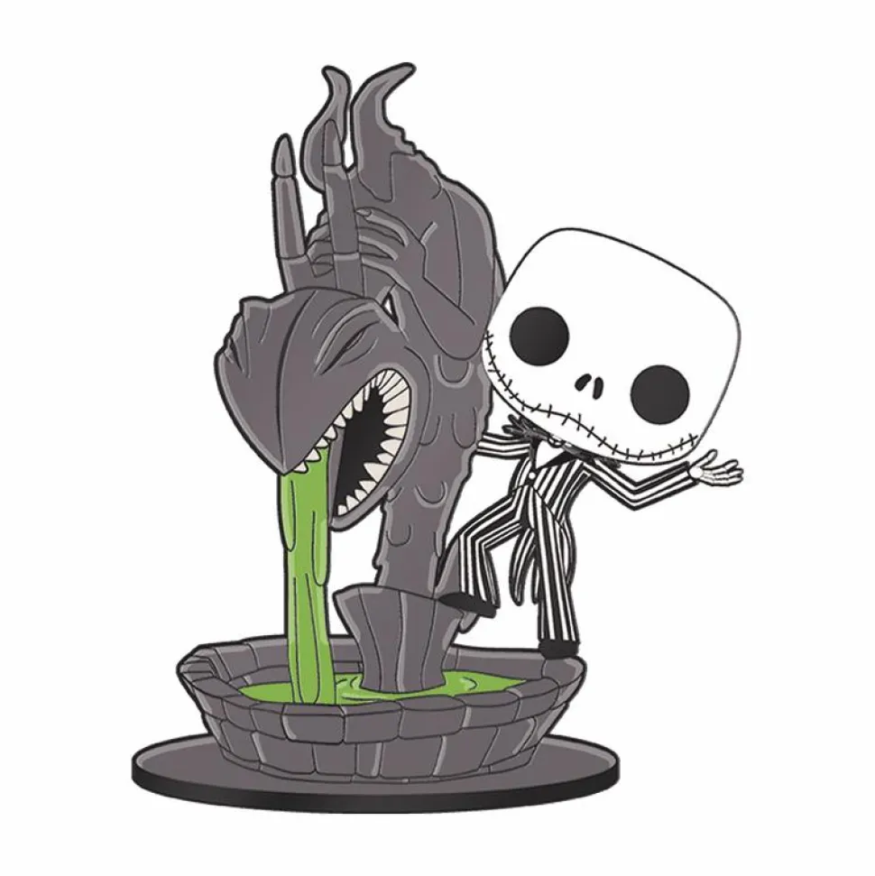 The Nightmare Before Christmas - Jack Skellington Pop! Enamel Pin 4-Pack