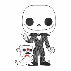 The Nightmare Before Christmas - Jack Skellington Pop! Enamel Pin 4-Pack