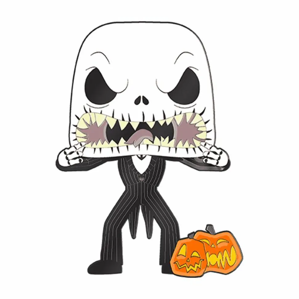The Nightmare Before Christmas - Jack Skellington Pop! Enamel Pin 4-Pack