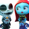 The Nightmare Before Christmas - Jack Skellington & Sally Sitting Cosbaby (S) Hot Toys Figure 2-Pack