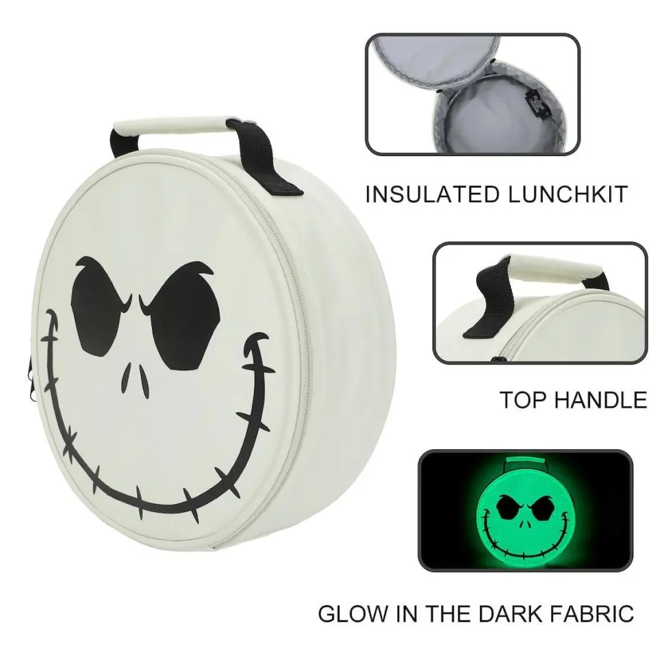 The Nightmare Before Christmas - Jack Skellington Glow-in-the-Dark 10" Insulated Lunch Box