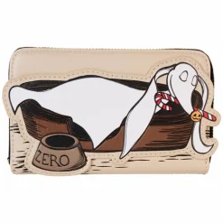 The Nightmare Before Christmas - Scientific Method Glow in the Dark 4" Faux Leather Zip-Around Wallet