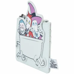 The Nightmare Before Christmas - Lock, Shock & Barrel Bathtub 4" Faux Leather Card Holder