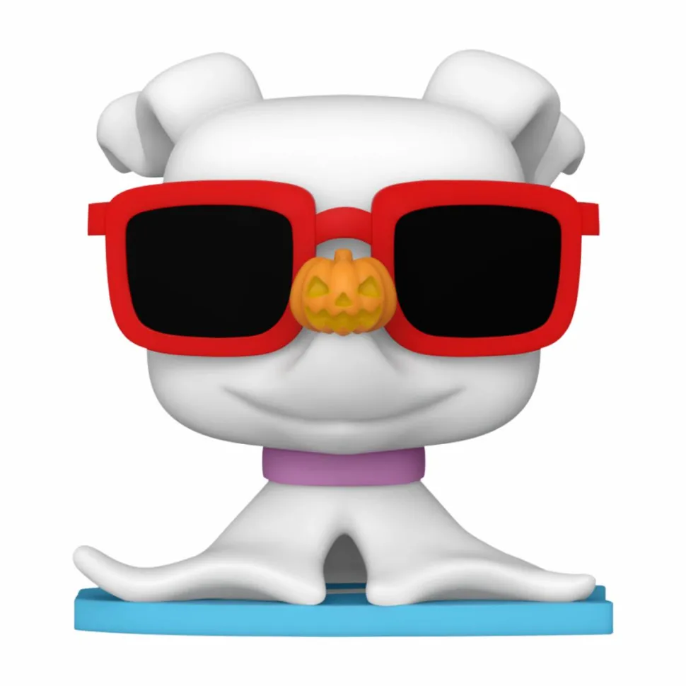 The Nightmare Before Christmas - Surfing Zero Pop! Vinyl Figure (2024 Summer Convention Exclusive) (Popcultcha Exclusive)