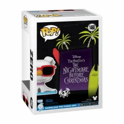 The Nightmare Before Christmas - Surfing Zero Pop! Vinyl Figure (2024 Summer Convention Exclusive) (Popcultcha Exclusive)