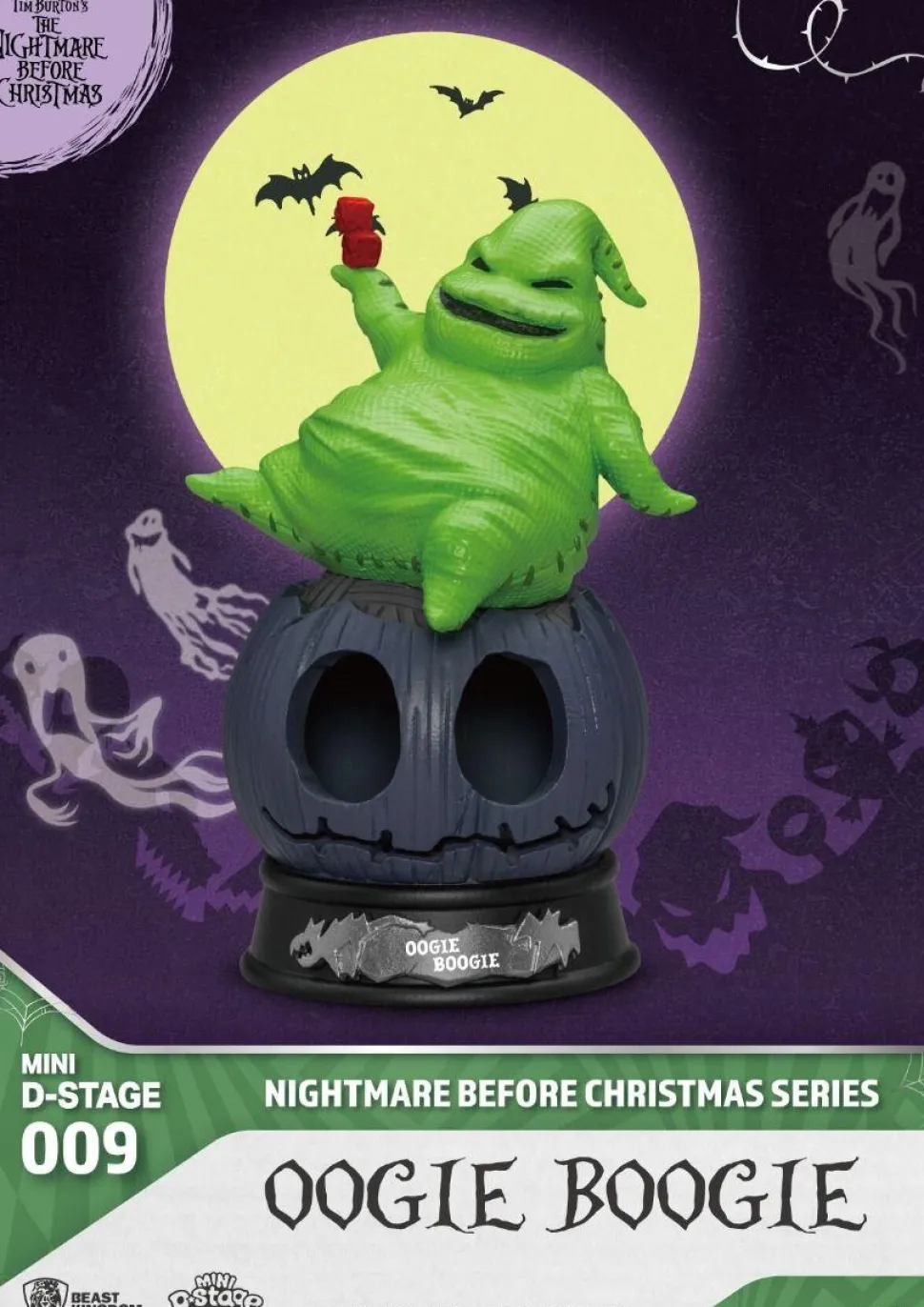 The Nightmare Before Christmas - Oogie Boogie MDS-009 Mini D-Stage 3" PVC Diorama Statue