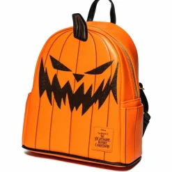 The Nightmare Before Christmas - Pumpkin King 10” Faux Leather Mini Backpack