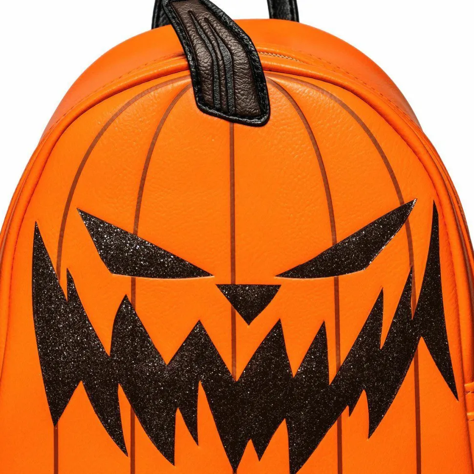 The Nightmare Before Christmas - Pumpkin King 10” Faux Leather Mini Backpack