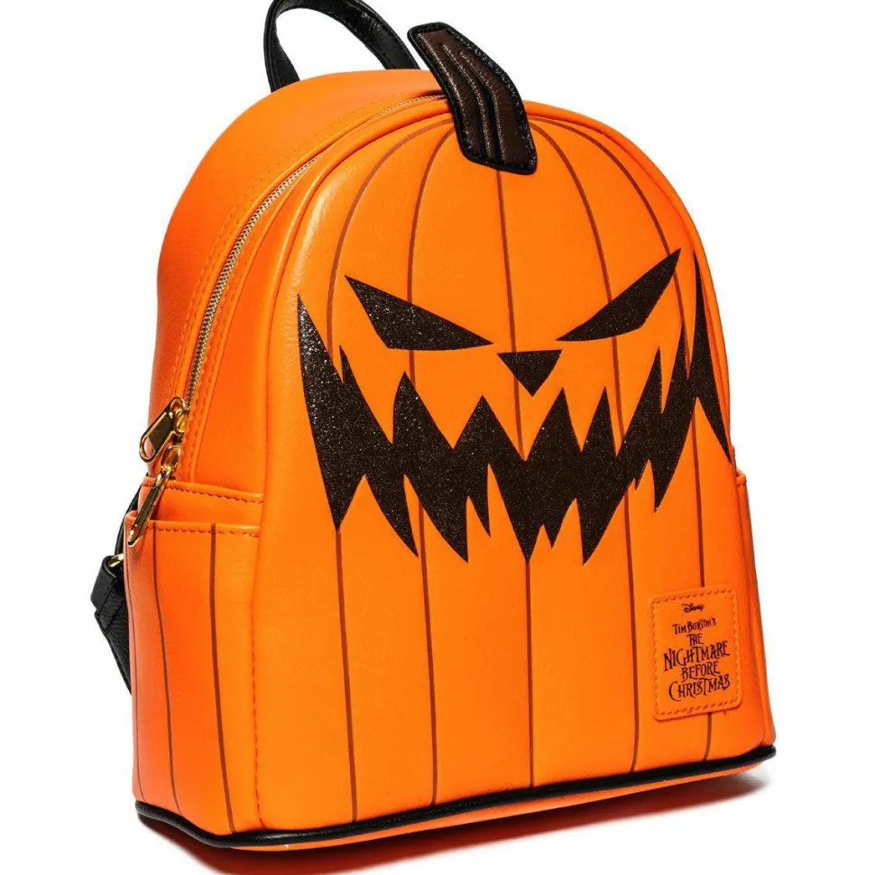 The Nightmare Before Christmas - Pumpkin King 10” Faux Leather Mini Backpack