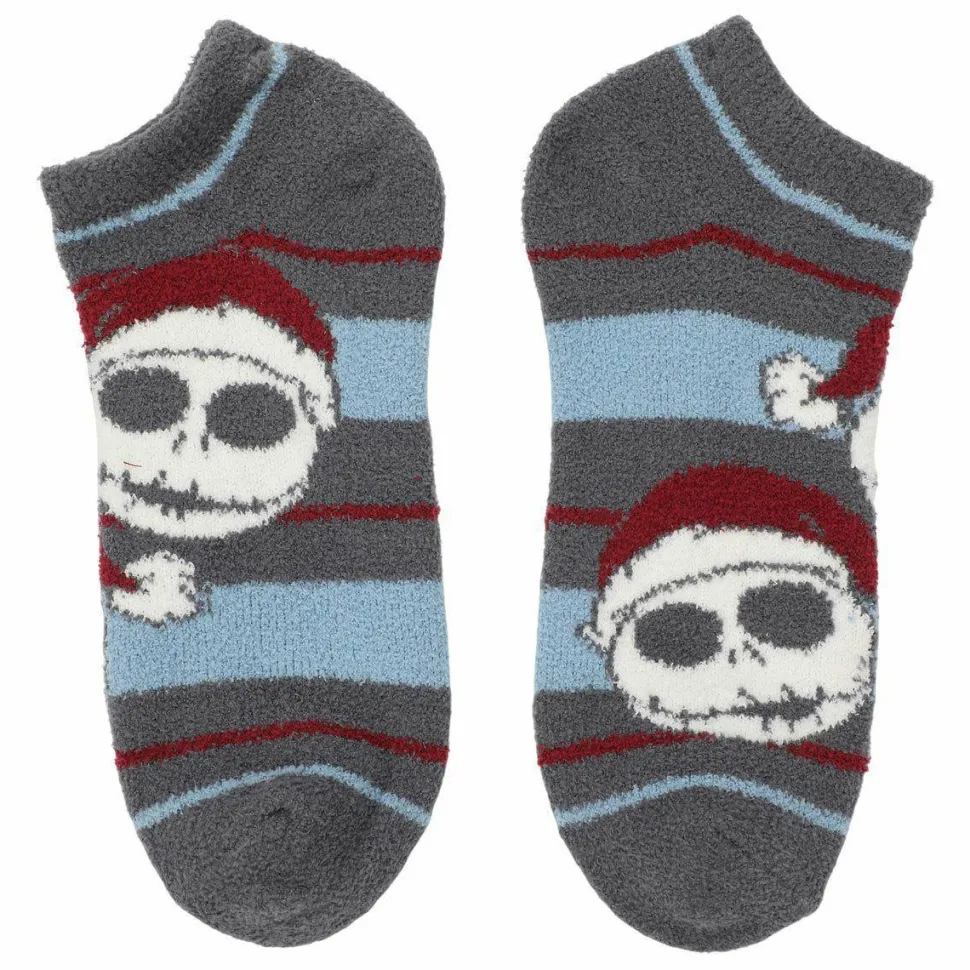 The Nightmare Before Christmas - Jack, Sally & Zero Chenille Ankle Socks 3-Pack