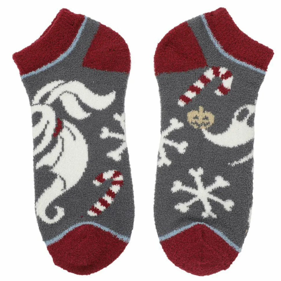 The Nightmare Before Christmas - Jack, Sally & Zero Chenille Ankle Socks 3-Pack
