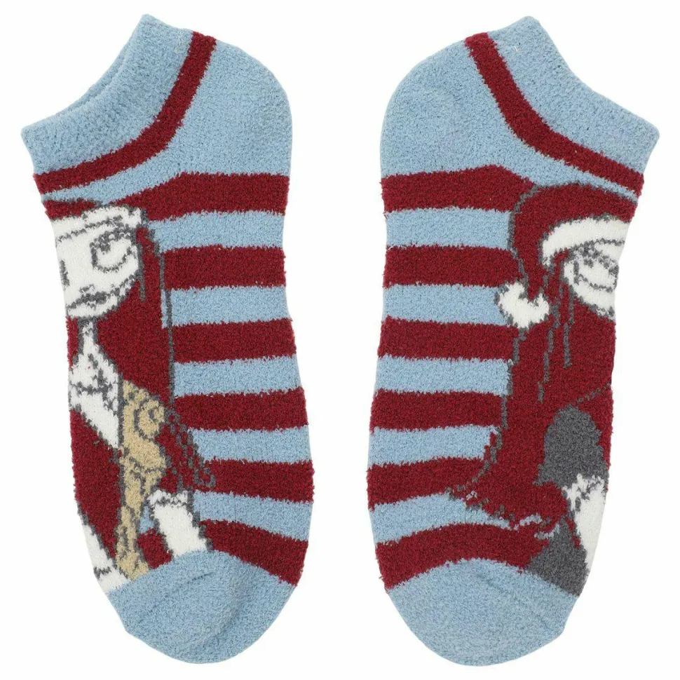 The Nightmare Before Christmas - Jack, Sally & Zero Chenille Ankle Socks 3-Pack