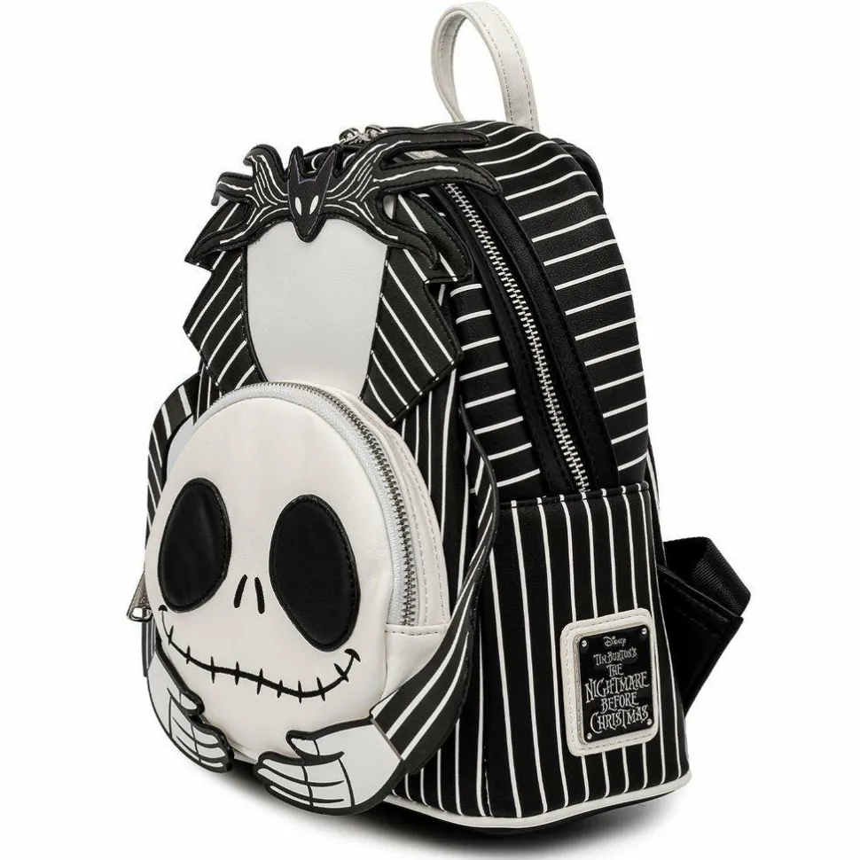 The Nightmare Before Christmas - Headless Jack Skellington Cosplay 10” Faux Leather Mini Backpack