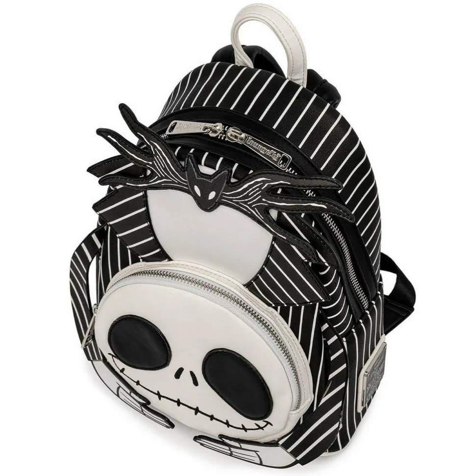 The Nightmare Before Christmas - Headless Jack Skellington Cosplay 10” Faux Leather Mini Backpack