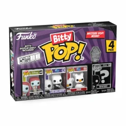 The Nightmare Before Christmas - Sally, Jack Skellington, Zero & Mystery Bitty Pop! Vinyl Figure 4-Pack