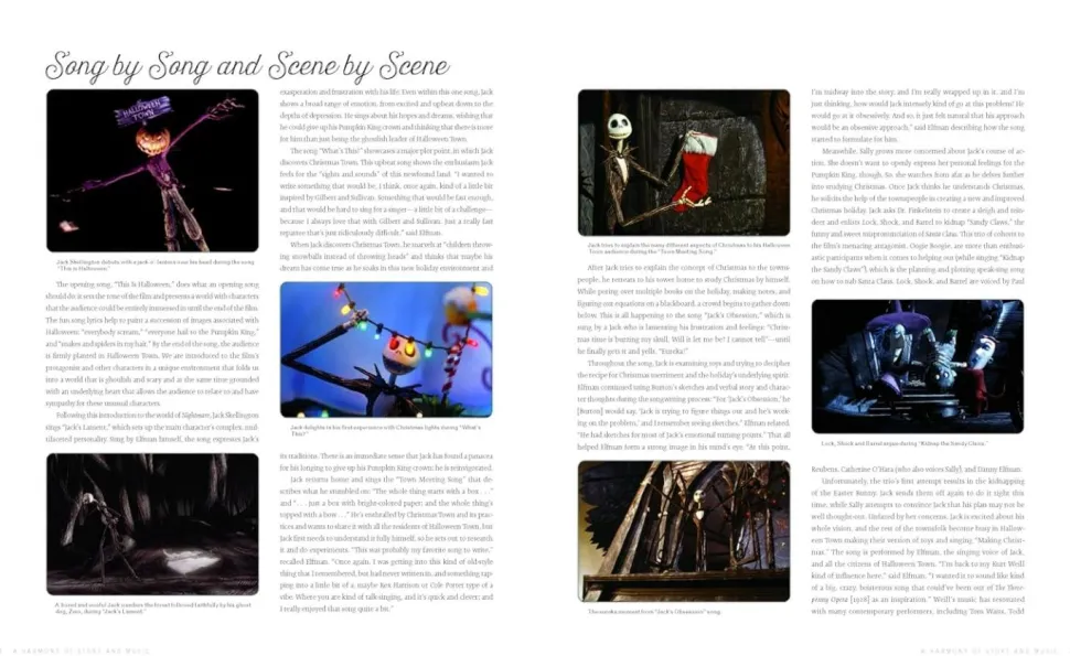 The Nightmare Before Christmas - Visual Companion Hardcover Book