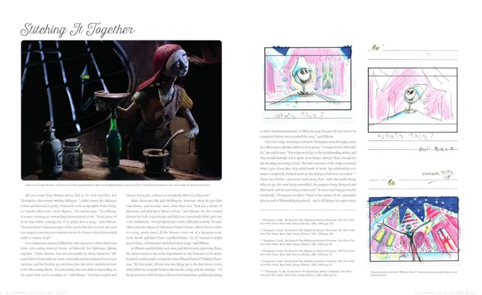 The Nightmare Before Christmas - Visual Companion Hardcover Book