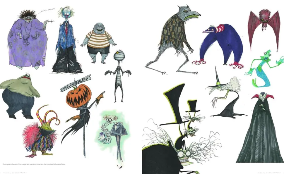 The Nightmare Before Christmas - Visual Companion Hardcover Book
