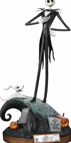 The Nightmare Before Christmas - Jack Skellington & Zero Master Craft 15" Statue