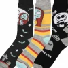 The Nightmare Before Christmas - Jack and Sally Crew Socks 3-Pack
