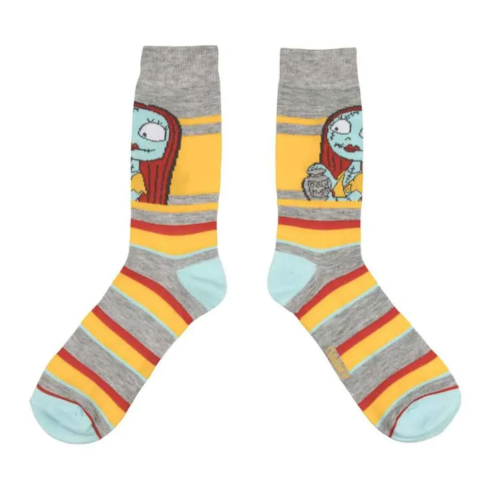 The Nightmare Before Christmas - Jack and Sally Crew Socks 3-Pack