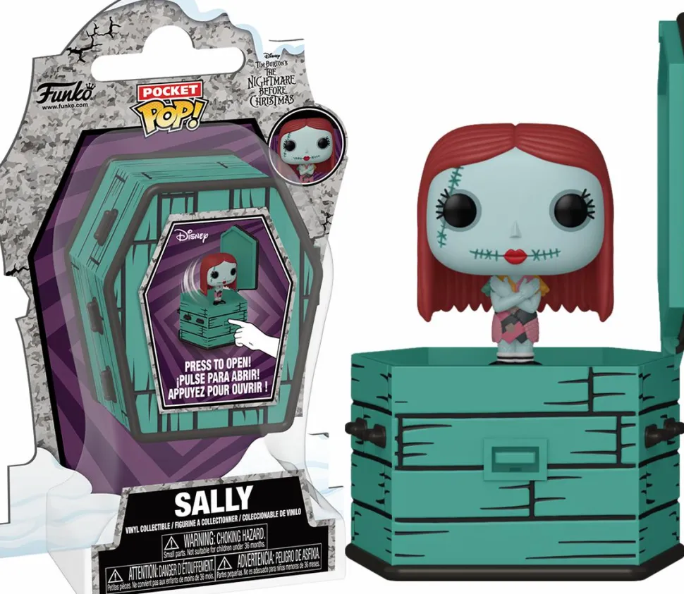 The Nightmare Before Christmas - Sally in Coffin Pocket Pop! Vinyl Figure