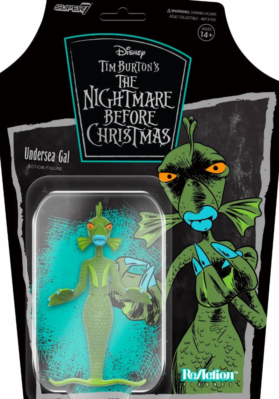 The Nightmare Before Christmas - Undersea Gal ReAction 3.75” Action Figure