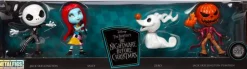 The Nightmare Before Christmas - Jack Skellington, Sally, Zero, & Pumpkin King Metalfigs 2.5" Die-Cast Figure 4-Pack
