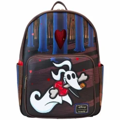 The Nightmare Before Christmas - Zero Holiday Doors 18" Faux Leather Backpack
