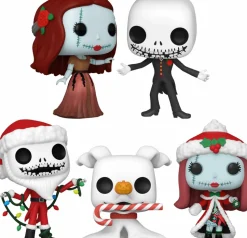 The Nightmare Before Christmas 30th Anniversary - Merry Halloween Pop! Vinyl Bundle (Set of 5)