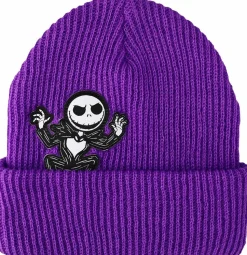 The Nightmare Before Christmas - Jack Skellington Peek-a-Boo Cuff Beanie (One Size Fits Most)