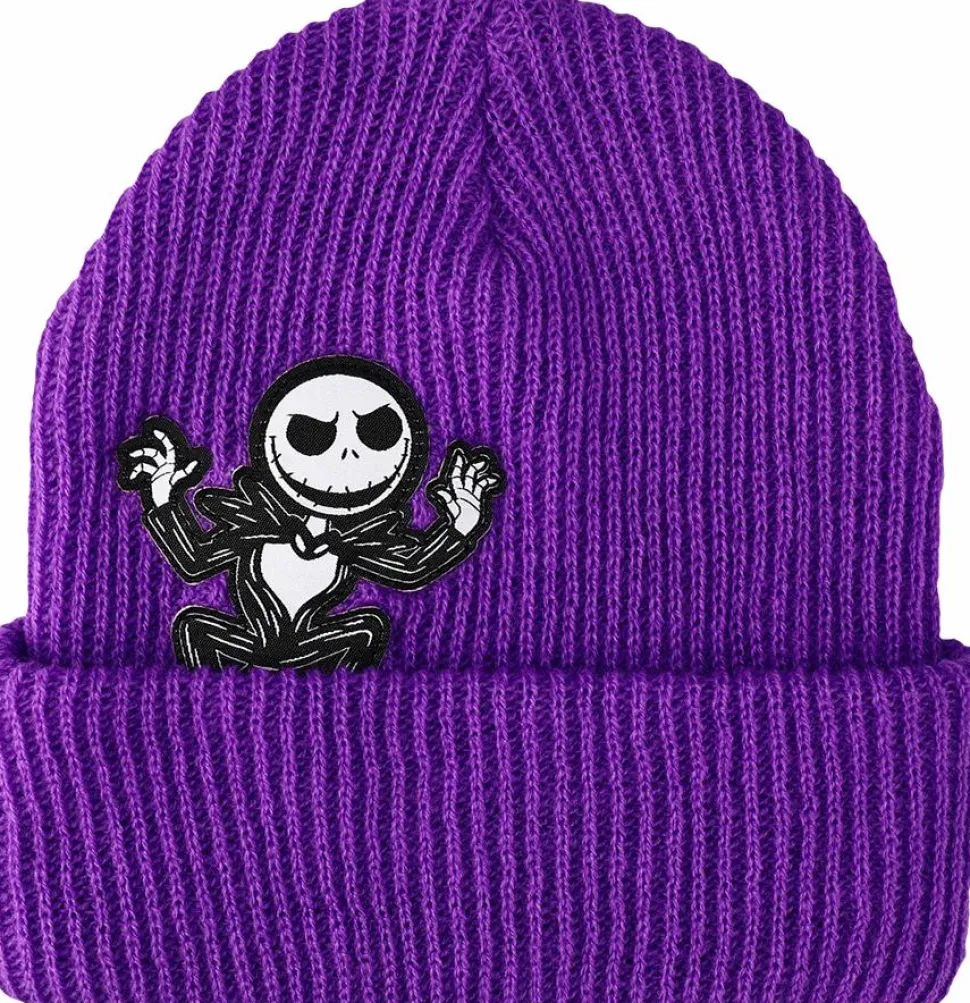 The Nightmare Before Christmas - Jack Skellington Peek-a-Boo Cuff Beanie (One Size Fits Most)