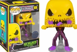 The Nightmare Before Christmas - Jack Skellington with Scary Face Blacklight Pop! Vinyl Figure