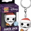 The Nightmare Before Christmas - Santa Jack with Jack-O-Lantern Pocket Pop! Keychain