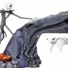 The Nightmare Before Christmas - Jack and Zero Fetch Levitation Statue