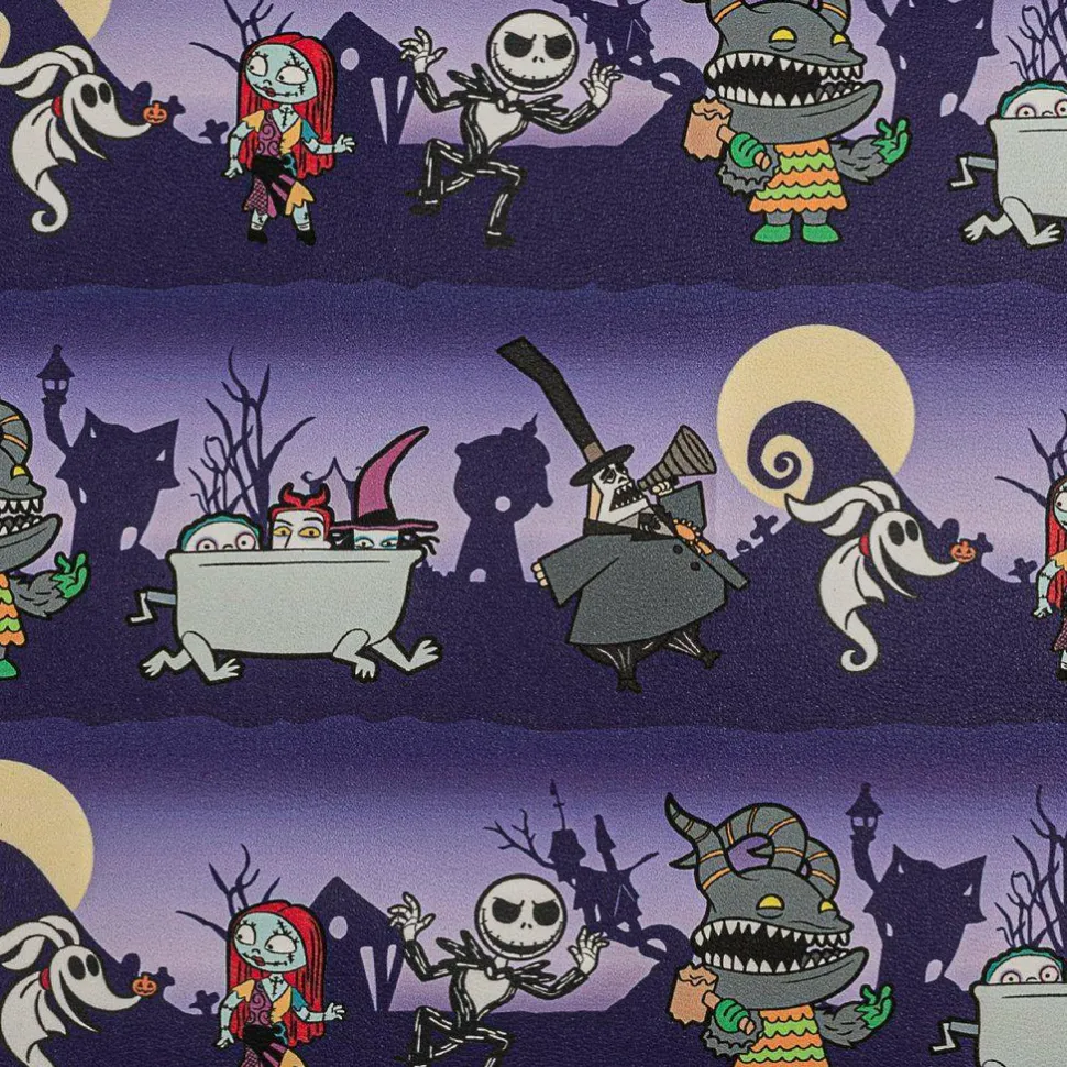 The Nightmare Before Christmas - Halloween Line 10” Faux Leather Mini Backpack