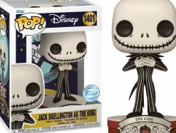 The Nightmare Before Christmas - Jack Skellington as the King Pop! Vinyl Figure