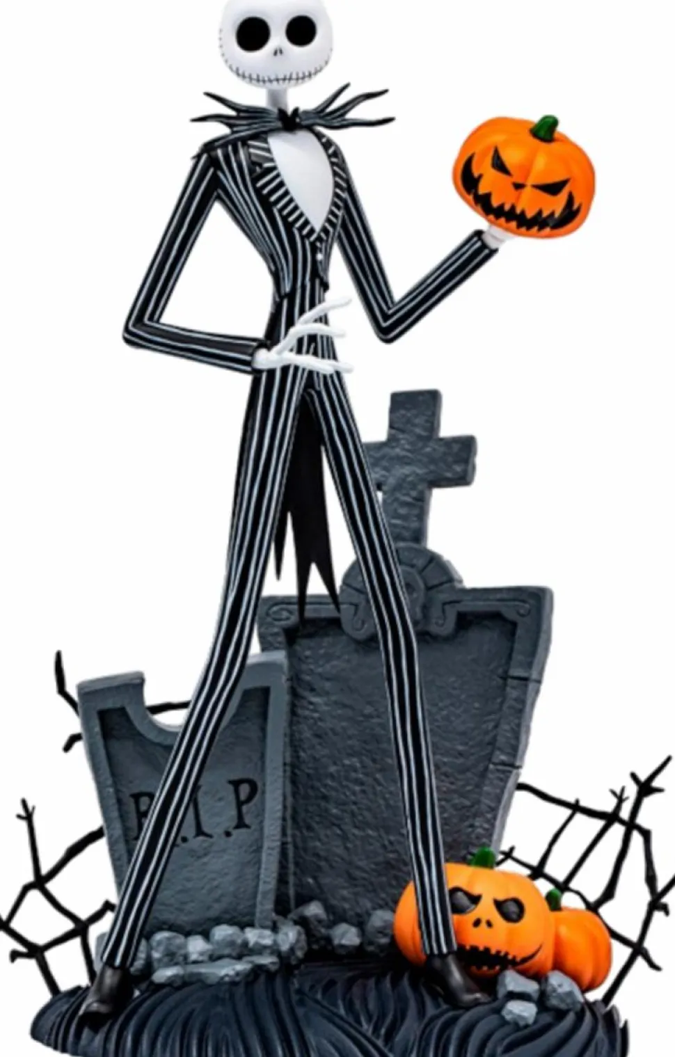 The Nightmare Before Christmas - Jack Skellington Super Figure Collection 1/10th Scale PVC Statue
