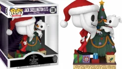 The Nightmare Before Christmas 30th Anniversary - Jack & Zero with Tree Deluxe Pop! Vinyl Figure
