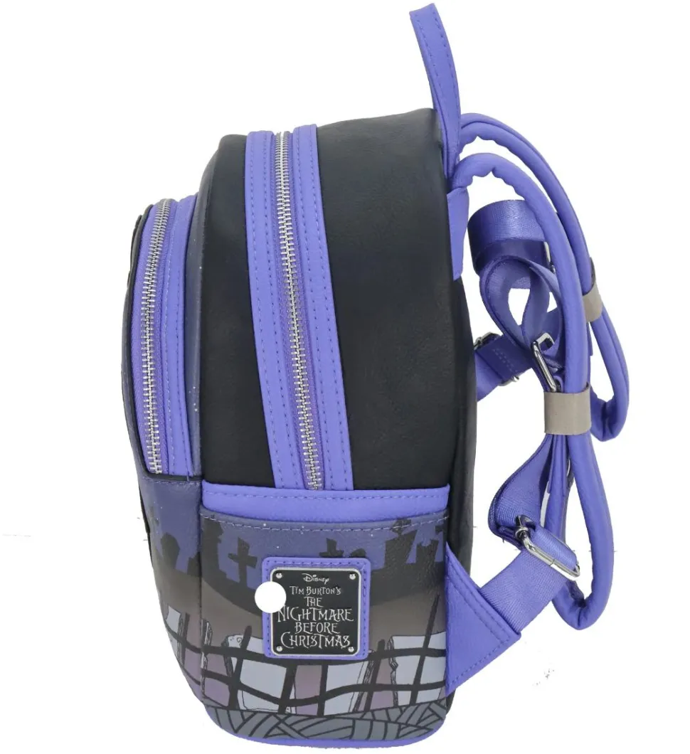 The Nightmare Before Christmas - Zero Doghouse Glow in the Dark 10” Faux Leather Mini Backpack