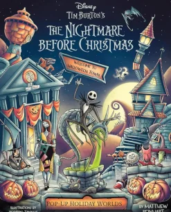 The Nightmare Before Christmas - Pop-Up Holiday Worlds Hardcover Book