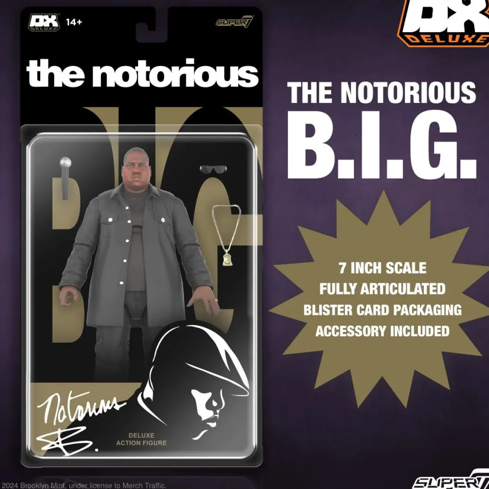 The Notorious B.I.G - Biggie Deluxe 7" Scale Action Figure