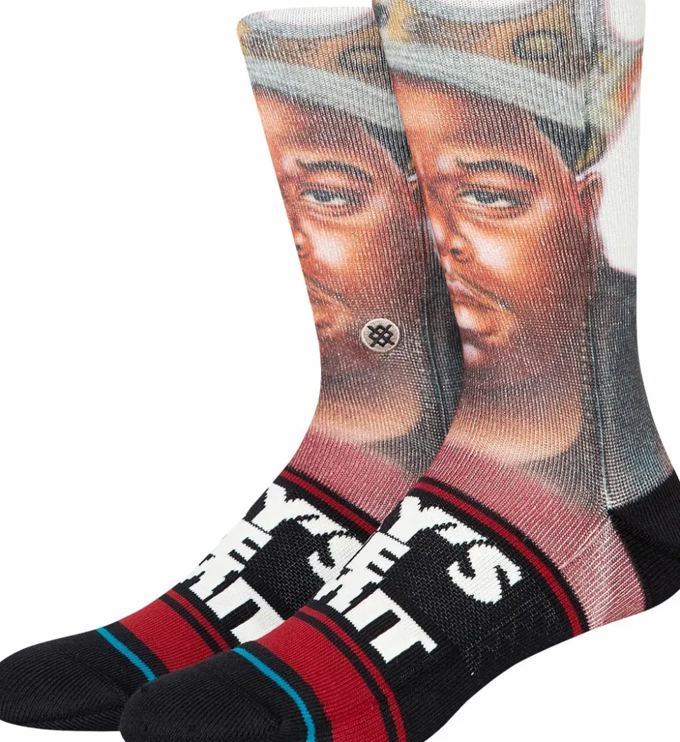 The Notorious B.I.G - The Notorious B.I.G. x Stance Sky's the Limit Crew Socks (One Size)
