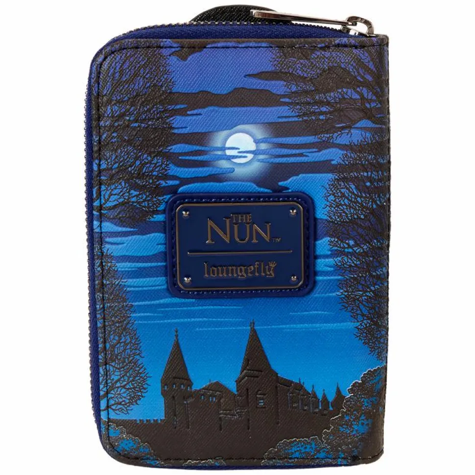 The Nun - Cosplay Glow in the Dark 4" Faux Leather Zip-Around Wallet