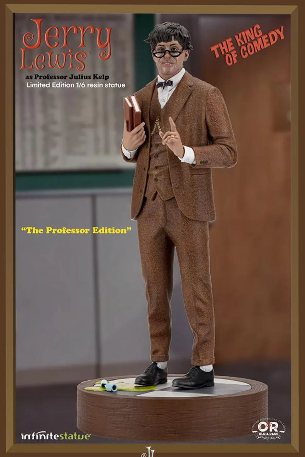 The Nutty Professor (1963) - Jerry Lewis as Professor Julius Kelp 1/6th Scale Statue