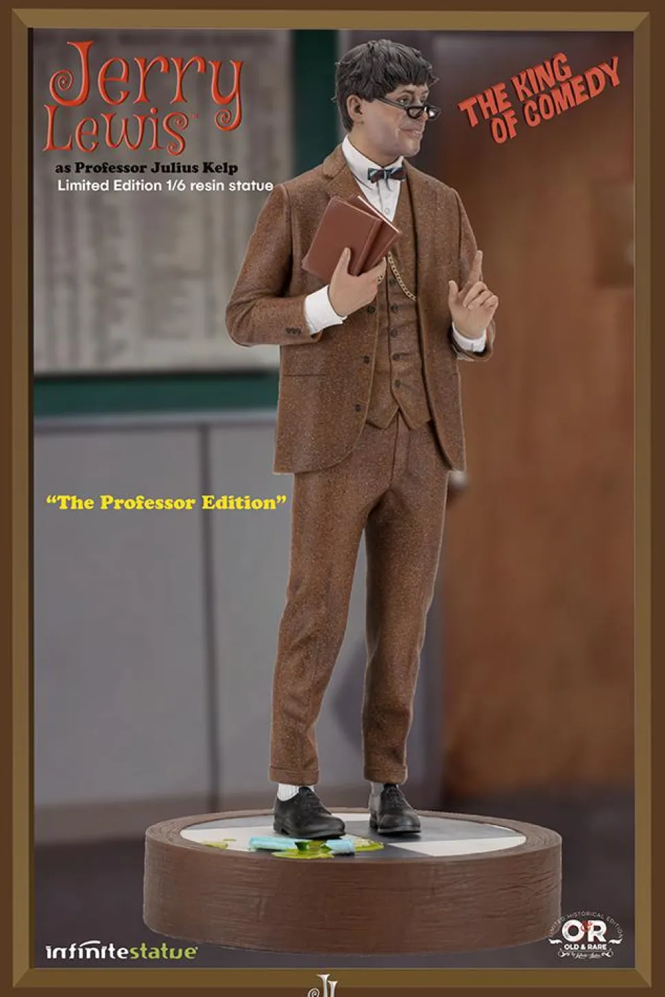 The Nutty Professor (1963) - Jerry Lewis as Professor Julius Kelp 1/6th Scale Statue